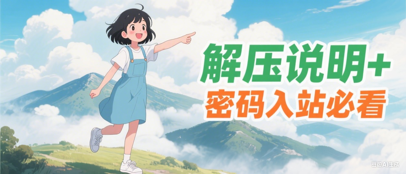 入站要必看!(含解压密码–解压软件-解压教程)-小白游戏